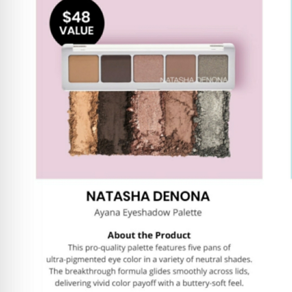 NIB Natasha Denona Ayana Palette